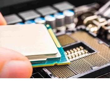 What are semiconductor chips used for?